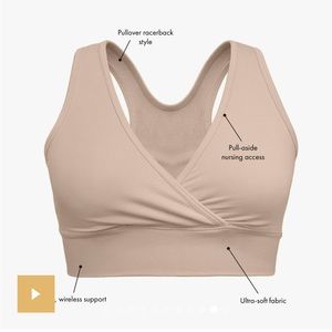 French Terry Racerback Nursing & Sleep Bra